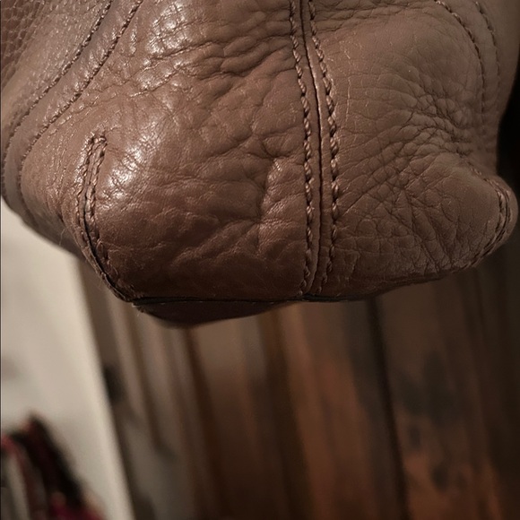 Banana Republic Dark Brown Leather Shoulder Bag - Picture 4 of 15